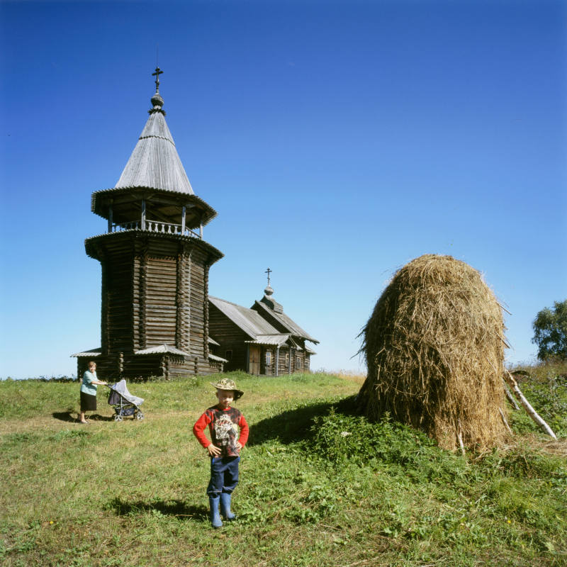 Polya, Karelia region, Church of the Prophet Elijah (18th C)