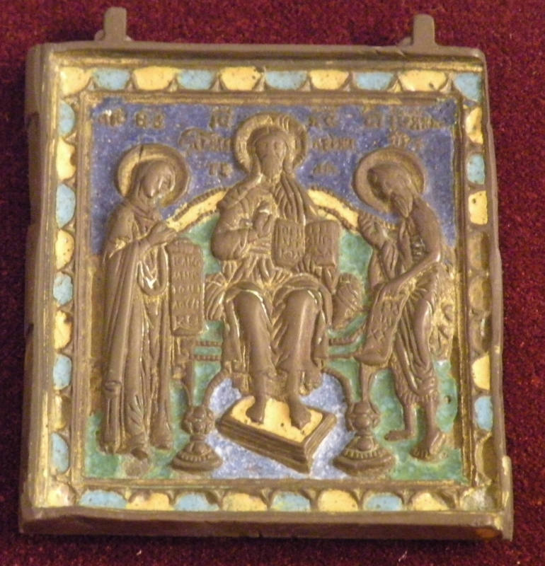 Christ in Majesty with the Mother of God and John Baptist