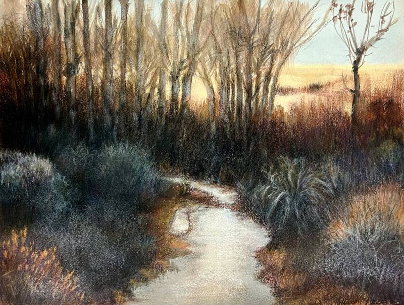 Winter Stream, Round Valley